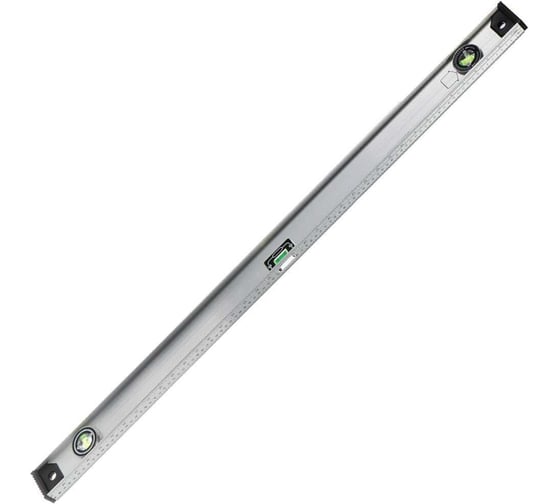 Изображение товара Уровень BARTEX алюминий, 1000 мм, 2 глазка+1 поворотный, линейка, рельс, серебр, №0021 HJ-82D 142912