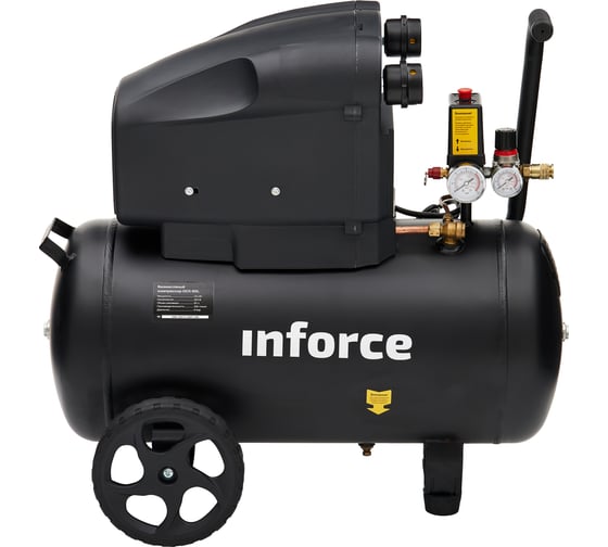 Изображение товара Безмасляный компрессор (50 л; 8 бар; 325 л/мин) Inforce OCX-50L 04-06-33