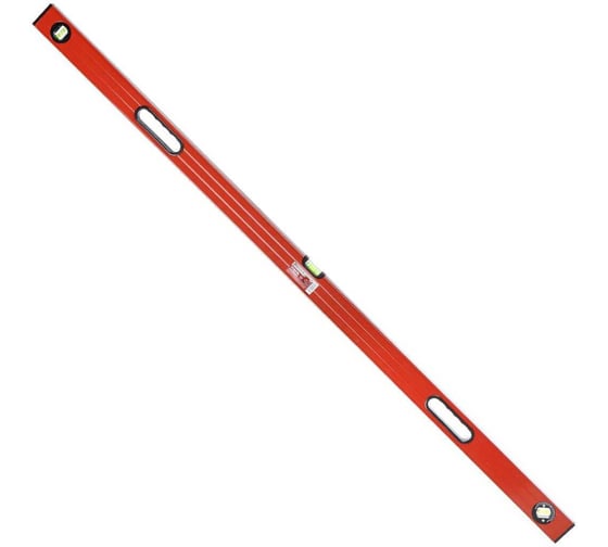 Изображение товара Уровень BARTEX алюминий, 1500 мм, 2 глазка+1 поворотный, фрез.грань, 2 ручки, №0033 161217