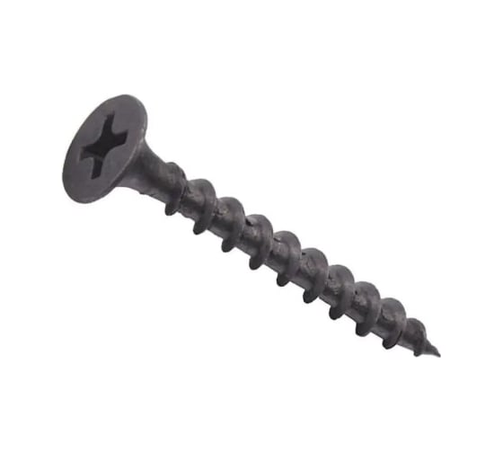 Изображение товара Саморез ООО "Клинский метизный завод" крупный-редкий шаг 3.5х25, фосфатирование, 250 штук СКР003525-250