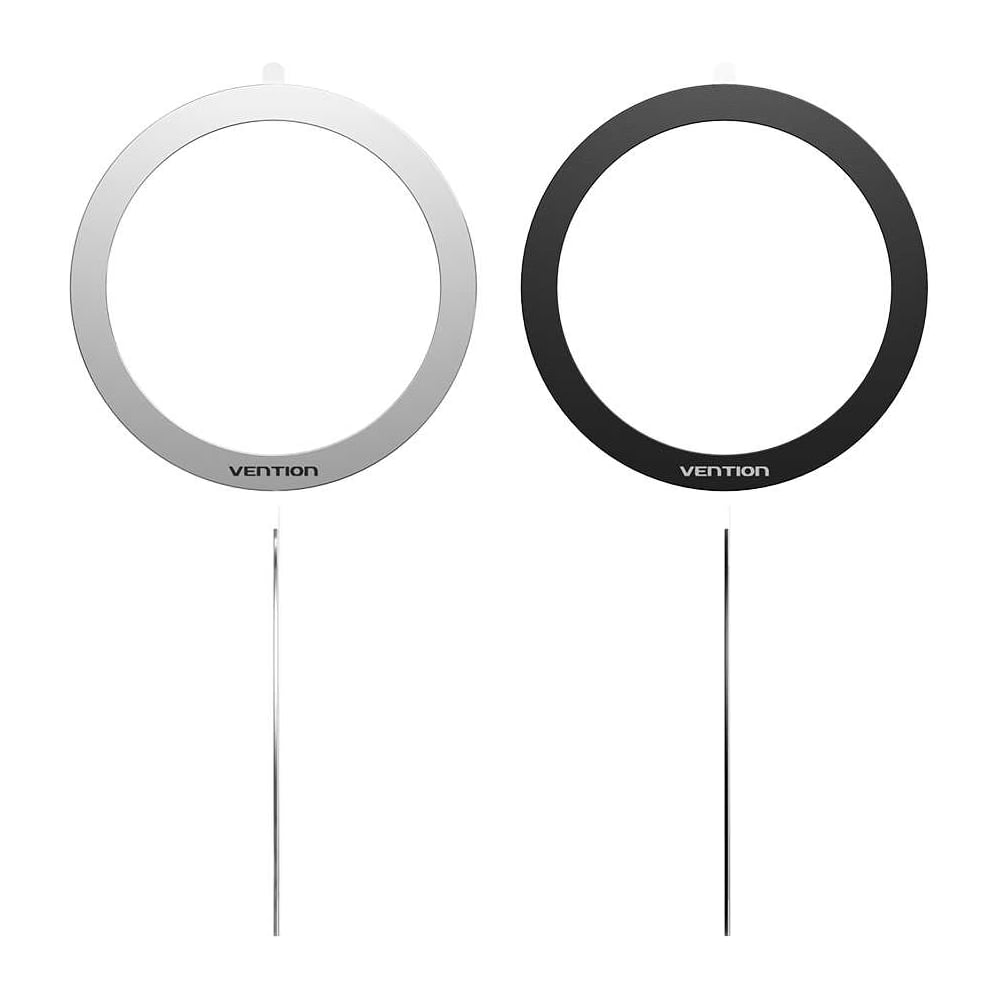 Изображение товара Универсальное металлическое кольцо Vention для магнитных устройств MagSafe 2 шт