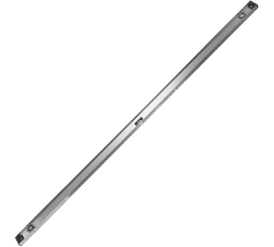 Изображение товара Уровень BARTEX алюминий, 1800 мм, 2 глазка+1 поворотный, линейка, рельс, серебр., №0021 142916