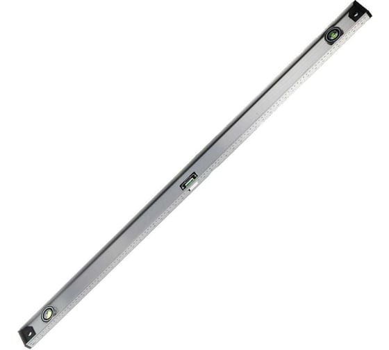 Изображение товара Уровень BARTEX алюминий, 1200 мм, 2 глазка+1 поворотный, линейка, рельс, серебр, №0021 HJ-82D 142913