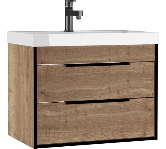 Изображение товара Тумба подвесная под умывальник UNIT 70 Домино Alfa B2 DA6104T