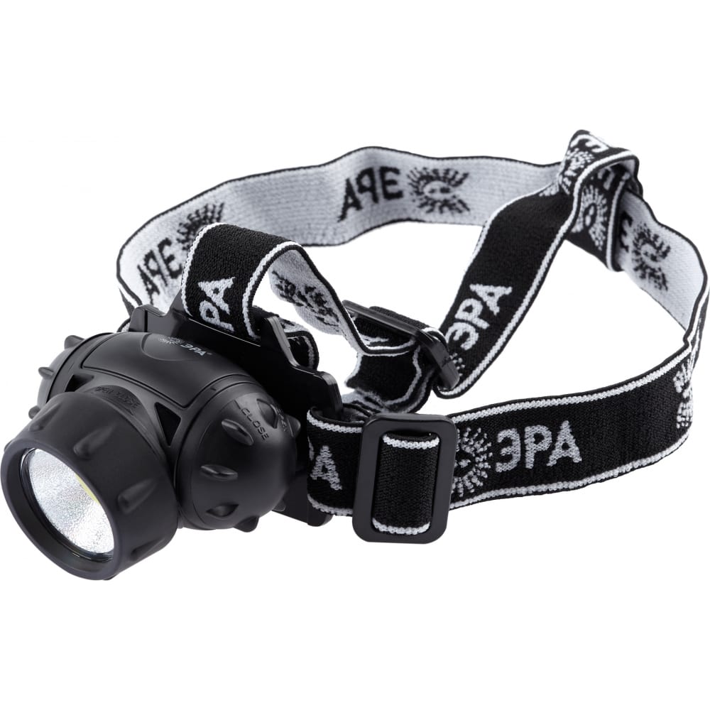 Налобный светодиодный фонарь ЭРА, цвет черный Б0051463 GB410 - фото 1