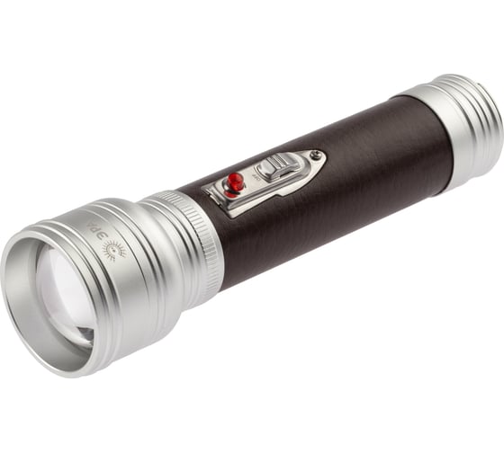 Изображение товара Светодиодный ручной фонарь ЭРА Универсальные MB-904 Авиатор на батарейках 5Вт Б0046379