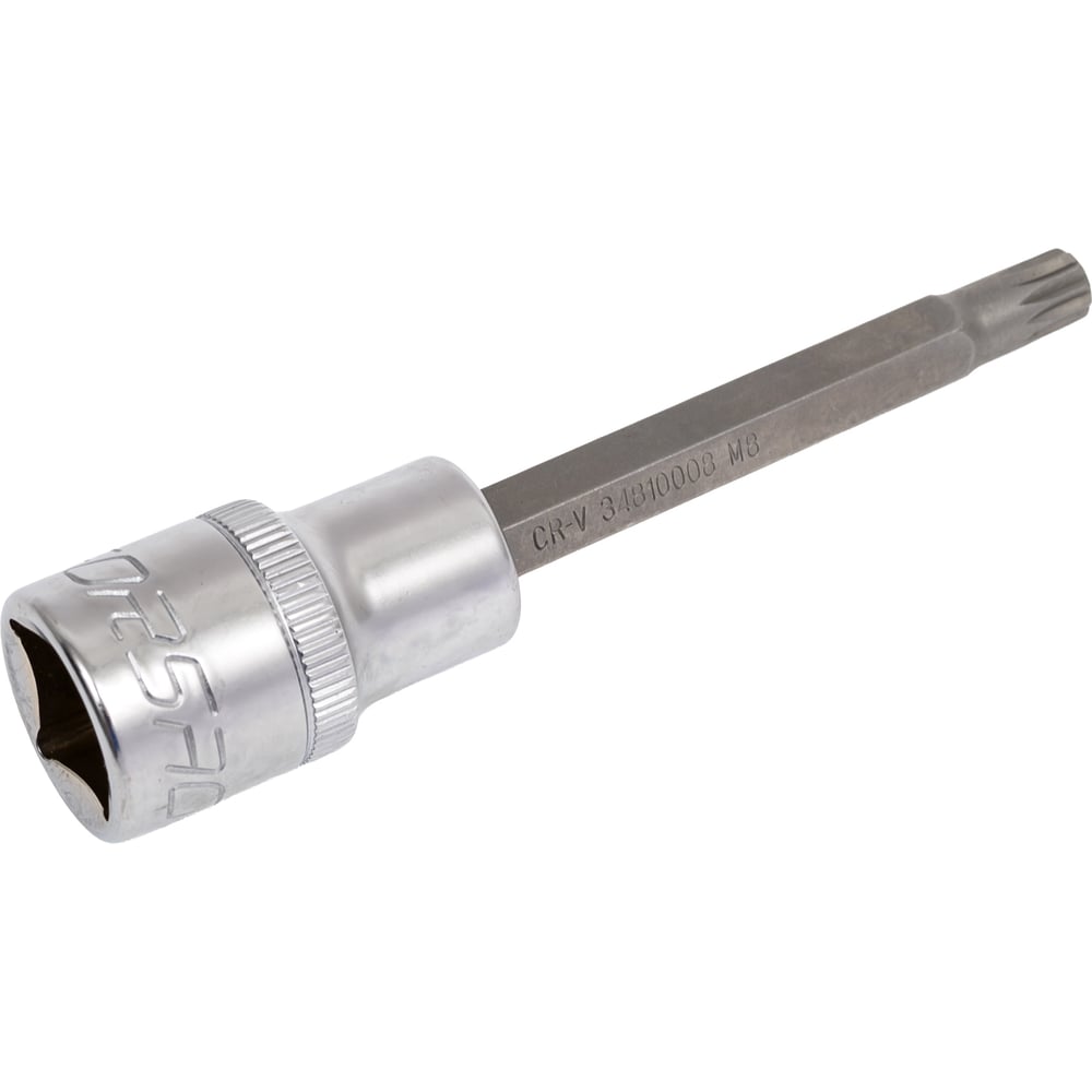 Изображение товара Головка-бита 12-лучевая SPLINE Forsage 1178 F-34810008 1/2 дюйма М8 CrV