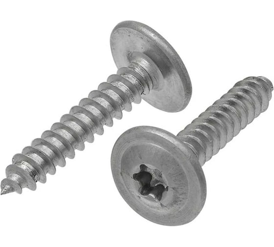 Изображение товара Саморез Нержавеющий KREPFIELD 4,2х16 мм ART 9999 С1 самонарезающий c прессшайбой TX20 200 шт 9999С1САМОРЕЗ4.2X16ТХ-200