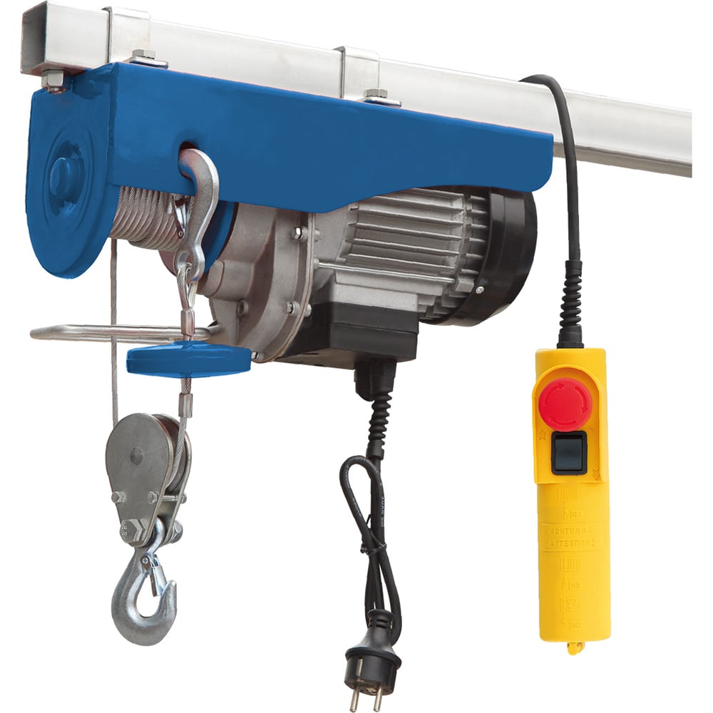 Изображение товара Электрический тельфер Redbo EH-800/1350, 1350 Вт, грузоподъемность 1350 кг