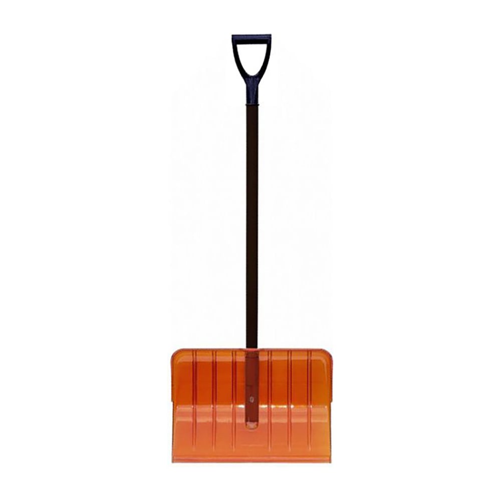 Изображение товара Лопата снеговая RUSСАД поликарбонат сталь черенок V-ручка 375x520мм