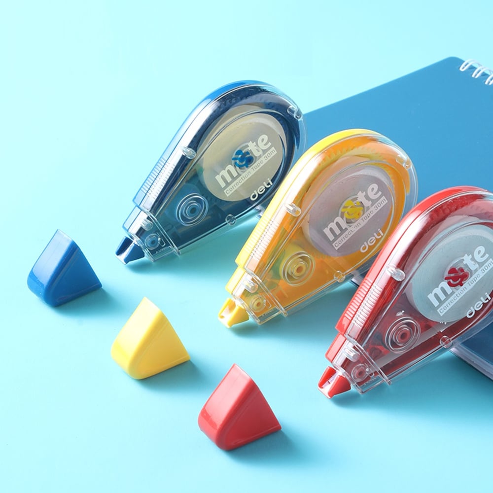 Изображение товара Набор корректирующих лент DELI 5ммx30м цвет ассорти 12 шт EH367