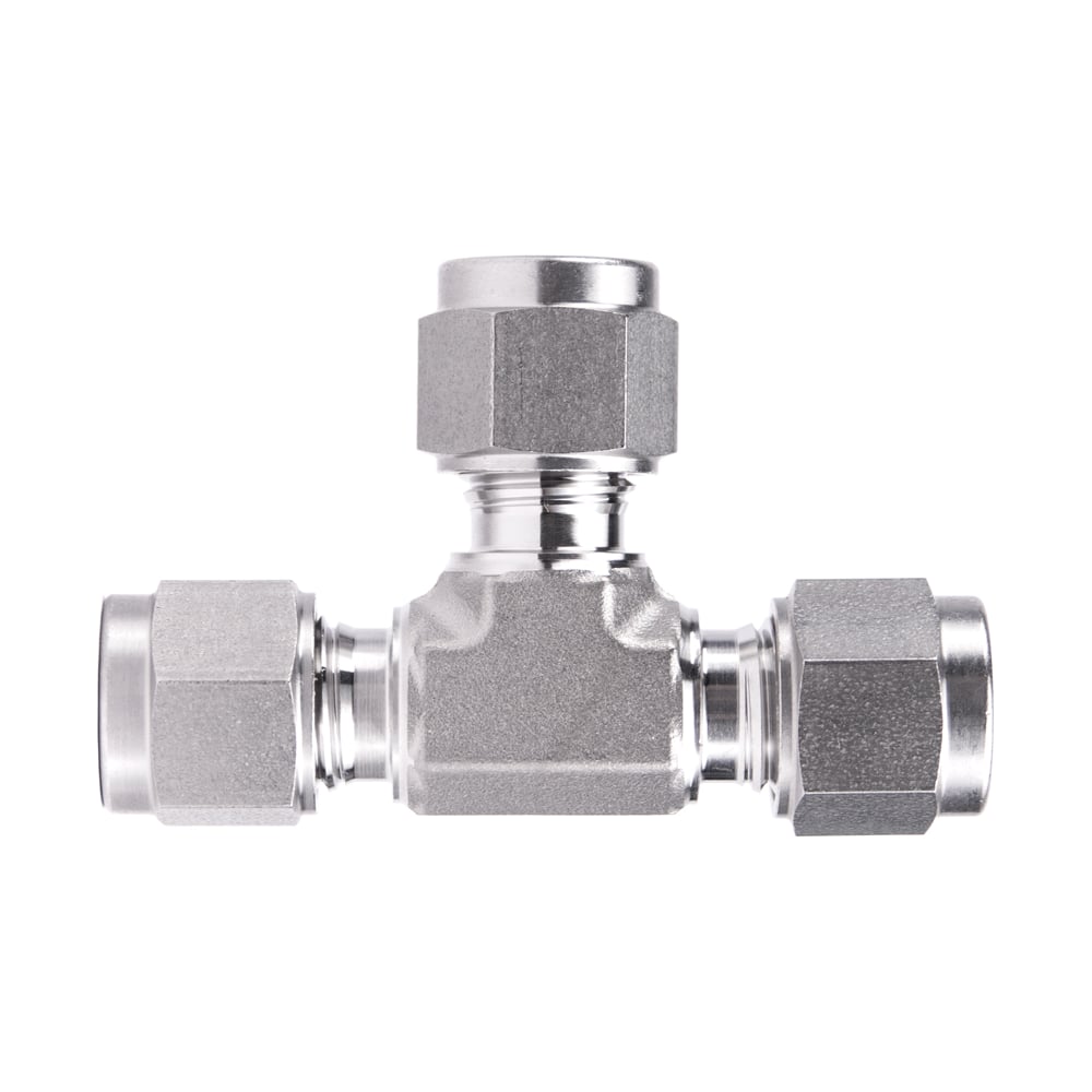 Изображение товара Тройник проходной обжимной РИЗУР RizurLok-T-O-O-O 6MM OD