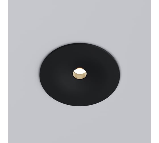 Изображение товара Светильник встраиваемый светодиодный Elektrostandard Binnie 12W 3000K 15275/LED черный a070927