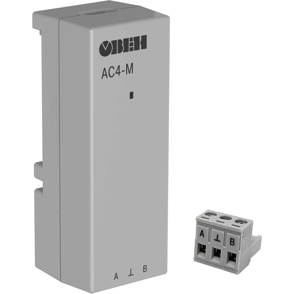 Изображение товара Преобразователь интерфейсов ОВЕН АС4-М для USB и RS485, компактный и надежный Изображение товара Преобразователь интерфейсов ОВЕН АС4-М для USB и RS485, компактный и надежный