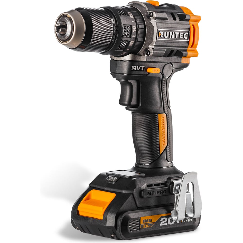 Изображение товара Аккумуляторная ударная дрель-шуруповерт RUNTEC PRO RT-ID223 20В 2Ач