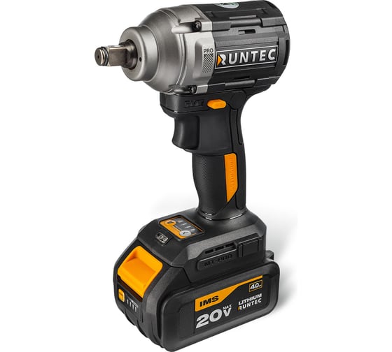 Изображение товара Гайковерт ударный аккумуляторный RUNTEC PRO 1/2, 20В, 2*4Ач, 500Нм RT-IW500