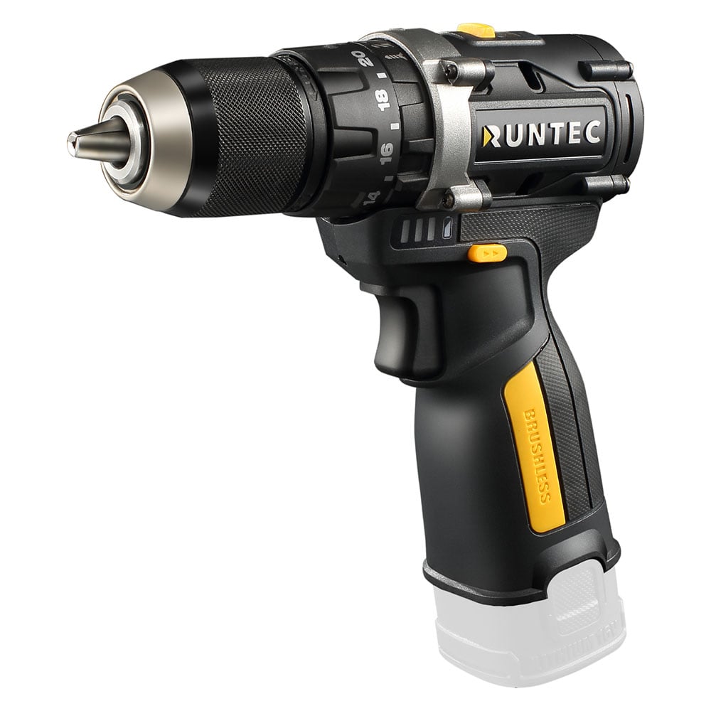 Изображение товара Аккумуляторная дрель-шуруповерт ударная RUNTEC PRO RT-ID121W 16В 45Нм