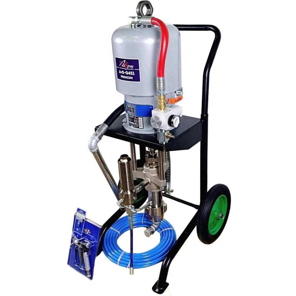 Изображение товара Аппарат окрасочный AktiSpray Premium AvS-G451 пневмопривод профессиональный