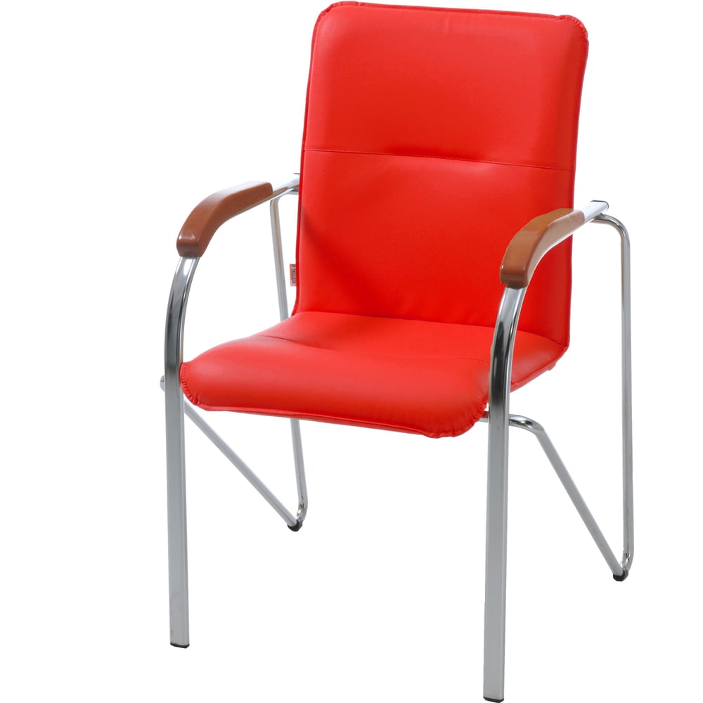 Изображение товара Стул BOX4 DO, №312 из искусственной кожи красный