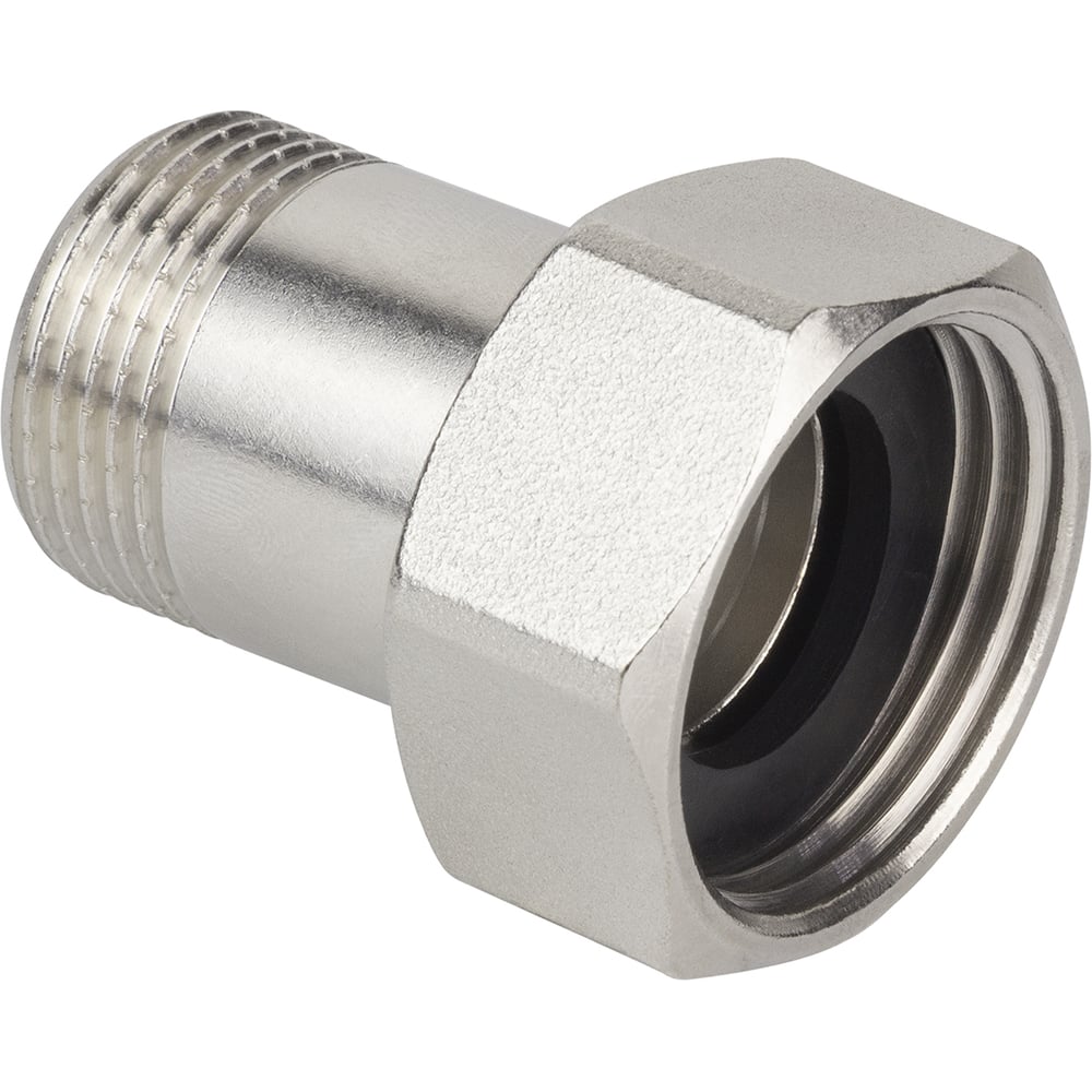 Изображение товара Штуцер с накидной гайкой TEBO 3/4"х1" латунь T-ЛР.Ш.9.34-1.CN