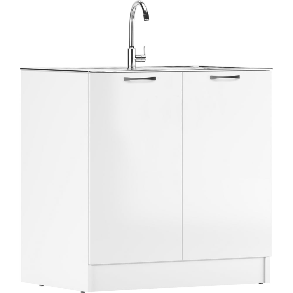 Изображение товара Тумба под раковину Айсберг 60х80 белая современная классика