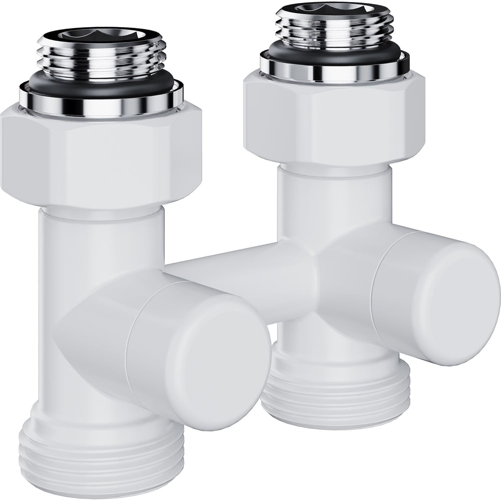 Изображение товара Узел нижней подводки ROYAL THERMO прямой 1/2x3/4 EK белый НС-1701211