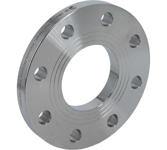 Изображение товара Фланец плоский NEWKEY DIN2576 нержавеющий, AISI304 DN80 (3) (88,9мм), (CF8), РN10/16 NK-FD80/4