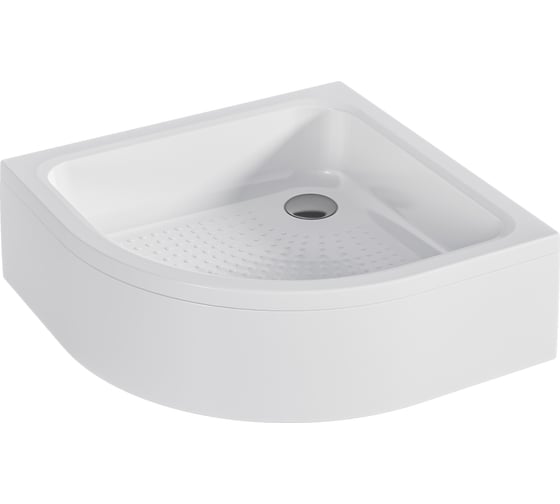 Изображение товара Поддон акриловый 1Marka VOLTA высокий 90х90 1/4 комплект 01вол9090чкК