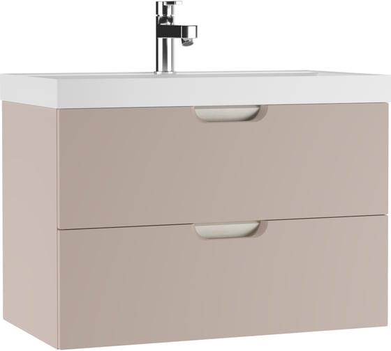 Изображение товара Тумба подвесная Домино под умывальник UNIT 80 Dune Латте В2 DD2509T