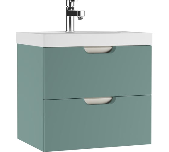 Изображение товара Тумба подвесная Домино под умывальник UNIT 60 Dune Олива В2 DD2504T