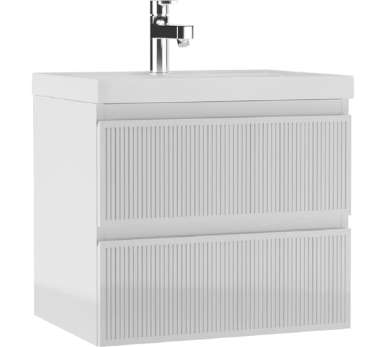 Изображение товара Тумба подвесная Домино под умывальник UNIT 60 Tower В2 Белый DT2504T