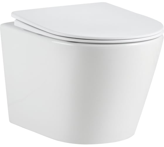 Изображение товара Подвесной унитаз Taliente Altamarea T3, белый, с крышкой микролифт (быстросъёмный механизм) AL65003
