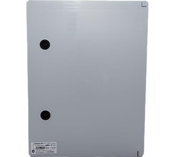 Изображение товара Корпус щита распределительного влагозащищенного Cetinkaya Pano 300x400x195мм, навесной, пластик, глухая дверца CP5003D