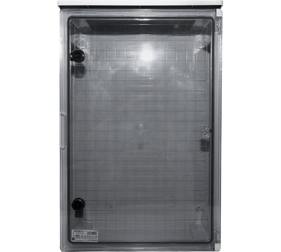 Изображение товара Корпус щита распределительного влагозащищенного Cetinkaya Pano с козырьком 400x600x200мм, навесной, пластик, прозрачный CP5615