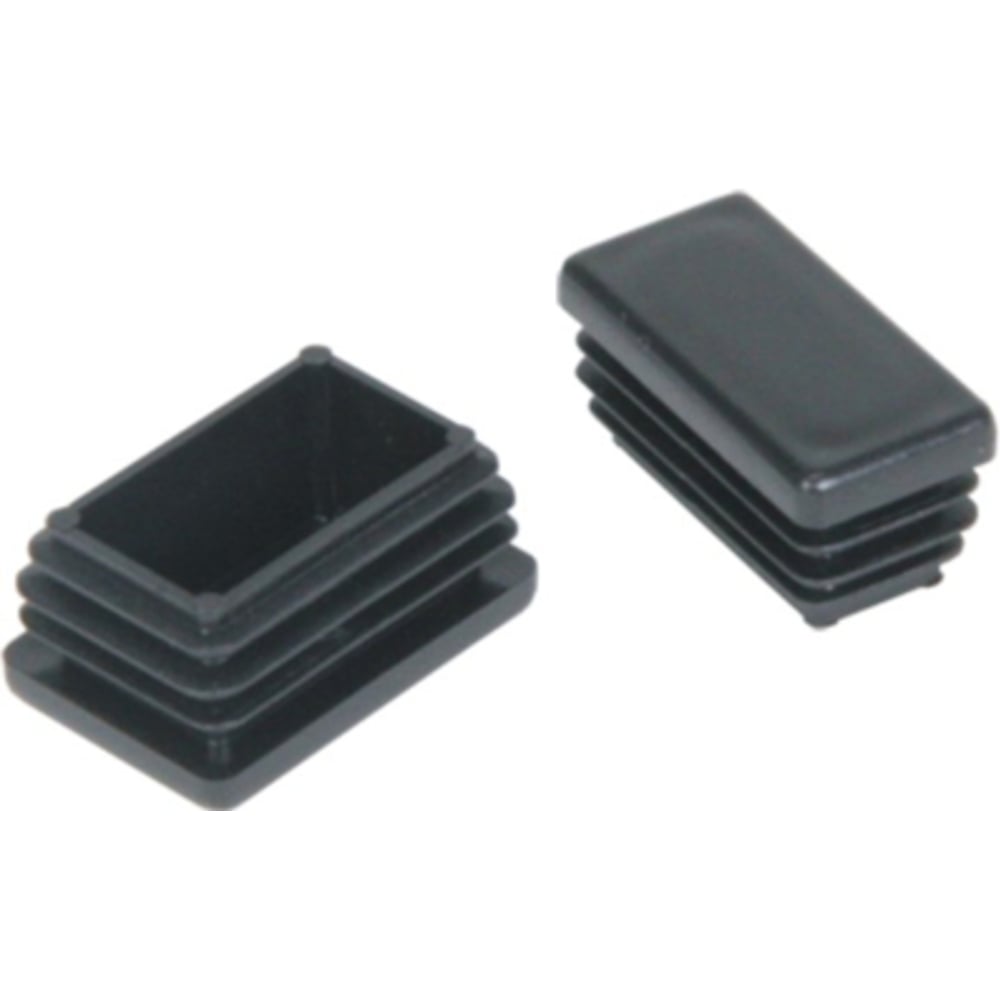 Изображение товара Заглушка для труб прямоугольная Крепстор 50х100, 30 шт пластиковая