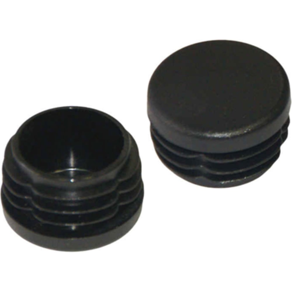 Изображение товара Заглушка для труб круглая Крепстор D 45мм 100 шт пластиковая черная