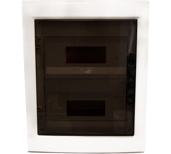 Изображение товара Корпус щита распределительного для модульного оборудования Cetinkaya Pano 24M(12x2), встраиваемый, прозрачная дверца CP10924