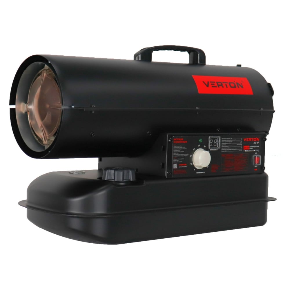 Изображение товара Дизельная тепловая пушка Verton Air DH-10М мощность 10 кВт для обогрева помещений