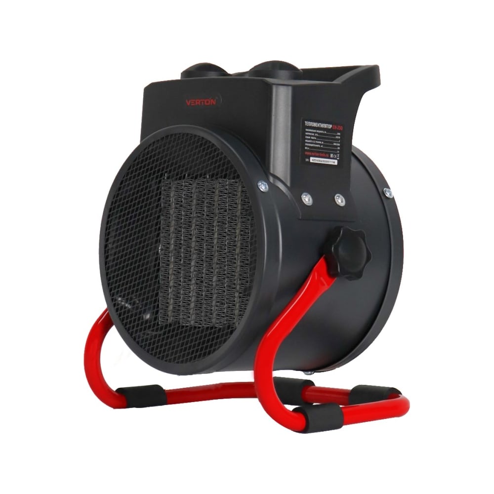 Изображение товара Электрический тепловентилятор Verton Air EH-2SQ для обогрева помещений