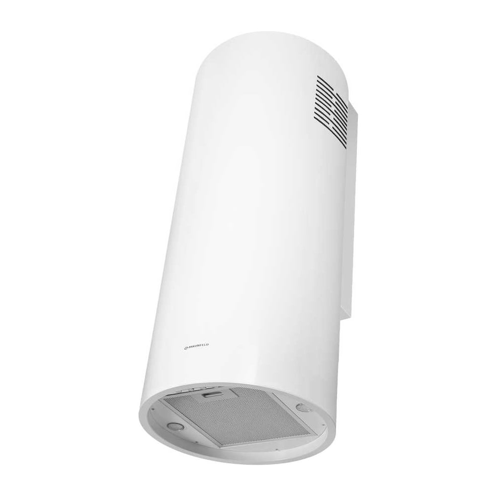 Изображение товара Кухонная вытяжка MAUNFELD DRUM Wall 35 белая цилиндрическая с фильтром