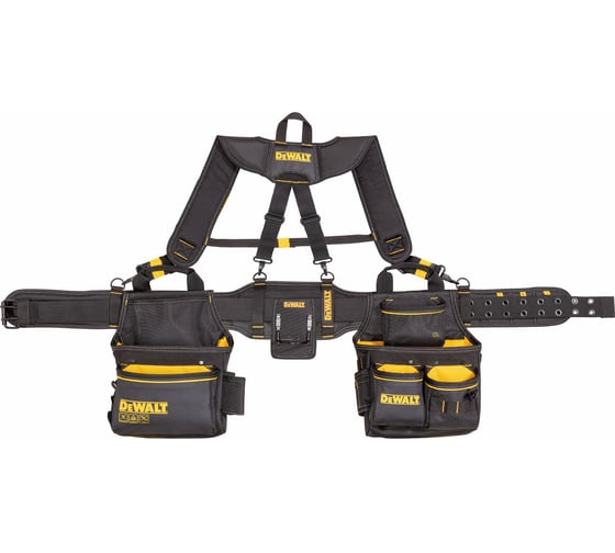 Изображение товара Комплект поясных сумок Dewalt с поясным и наплечным ремнями, 2 шт. DWST540602