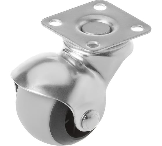 Изображение товара Колесо-шар мебельное 40 мм крепление площадка SCmg 20 А5 1001010