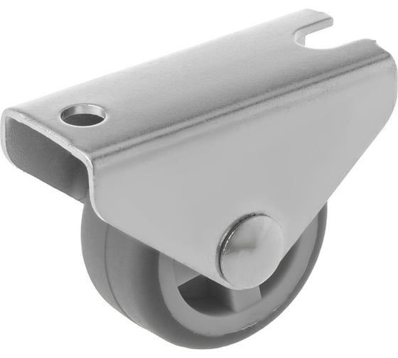 Изображение товара Мебельное колесо А5 серое 60030F (30 мм; 20 кг) 1005505