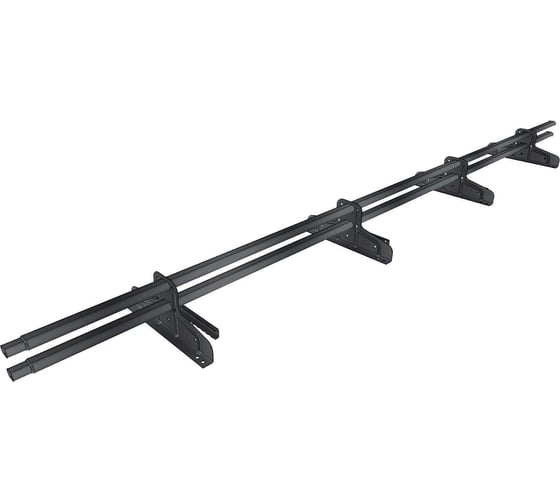 Изображение товара Снегозадержатель трубчатый под фальц Grand Line Premium 45х25, 9005, 3м, оцинкованная сталь 091807