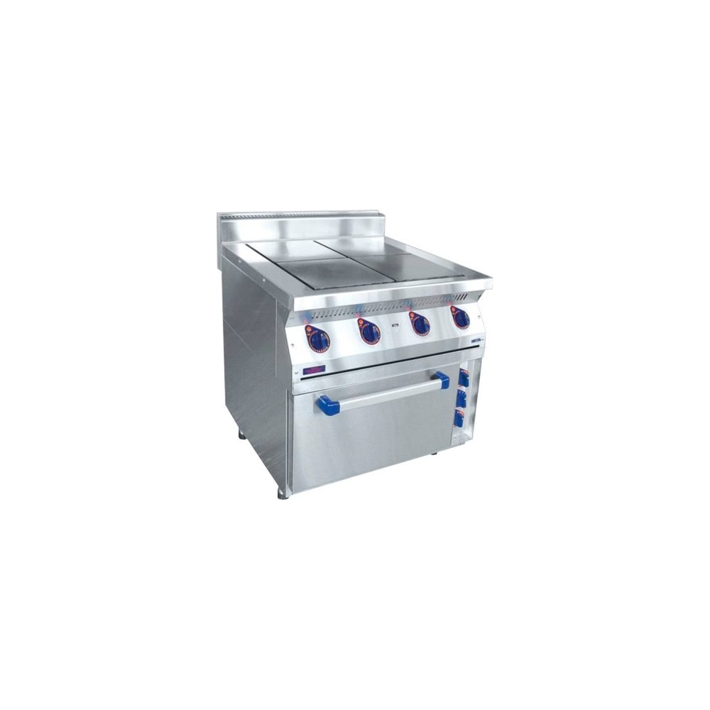 Изображение товара Плита Abat ЭПК-47ЖШ нержавеющая профессиональная 4 конфорки 16 кВт