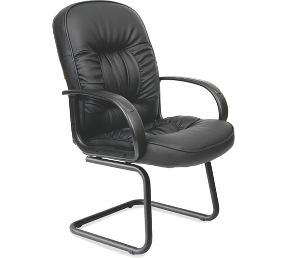 Изображение товара Конференц-кресло CHAIRMAN 416V ЭКО черный матовый 00-06025664