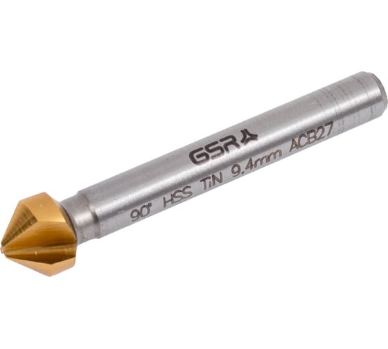 Изображение товара Зенковка GSR CBN DIN335 C/90 HSSG-TiN 9.4 мм B04043094