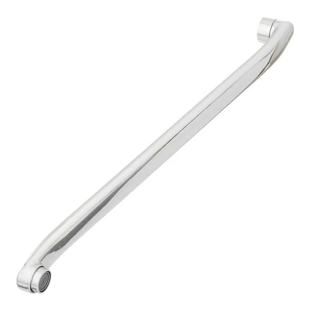 Изображение товара Излив в душ плоский металлический с поворотом 400 мм хром