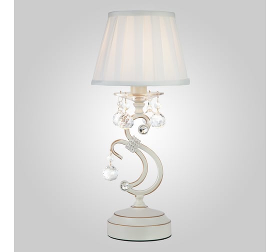 Изображение товара Настольный светильник Eurosvet 12075 1T белый Strotskis 00000055738