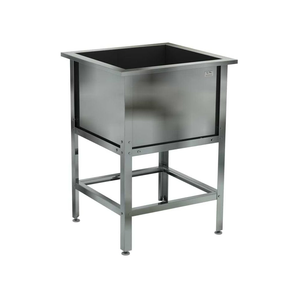 Изображение товара Сварная односекционная моечная ванна Kobor ВМС/1-53/53/430